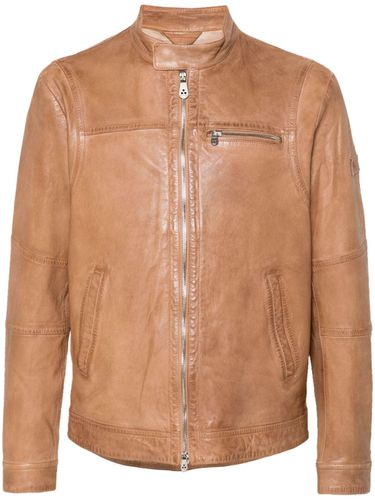 PEUTEREY - Saguaro Leather Jacket - Peuterey - Modalova