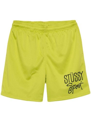 STUSSY - Logo Mesh Shorts - Stussy - Modalova