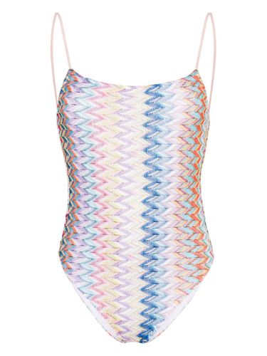 Zigzag Pattern One-piece Swimsuit - Missoni Beachwear - Modalova