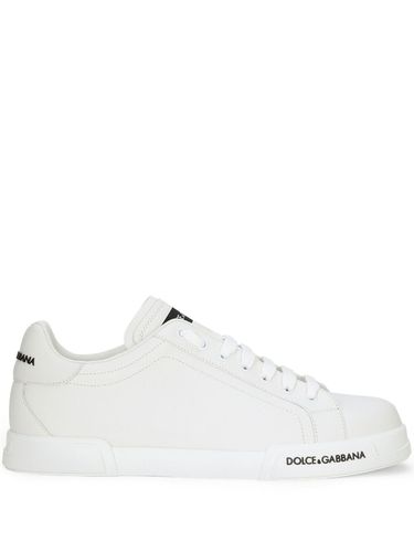 Portofino Leather Sneakers - Dolce & Gabbana - Modalova