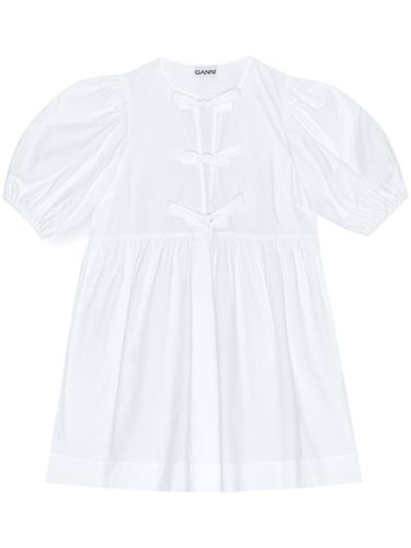 GANNI - Organic Cotton Mini Dress - Ganni - Modalova