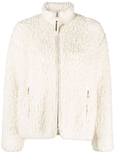 Shearling Zipped Sweatshirt - Jil Sander - Modalova