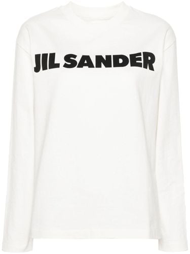 JIL SANDER - Logo Cotton T-shirt - Jil Sander - Modalova