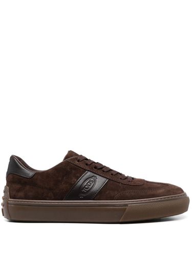 TOD'S - Suede Leather Sneakers - Tod's - Modalova