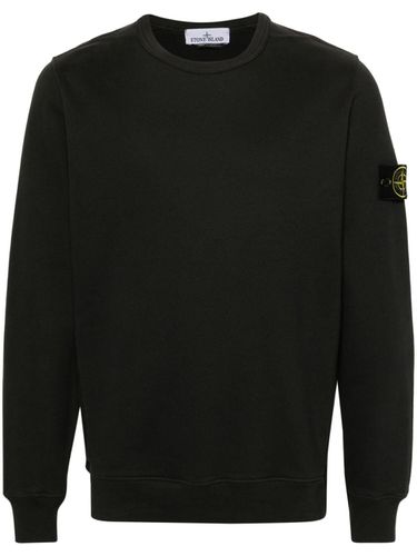 Logo Cotton Sweatshirt - Stone Island - Modalova