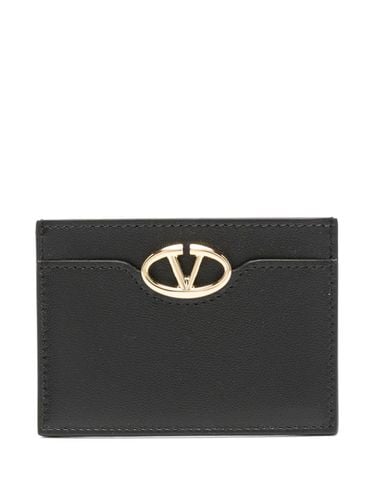 Vlogo Bold Leather Card Case - Valentino Garavani - Modalova