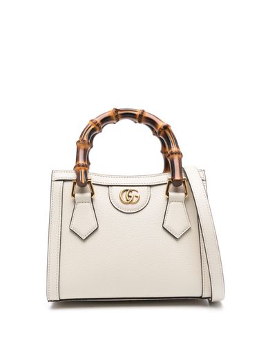 GUCCI - Diana Mini Leather Tote Bag - Gucci - Modalova