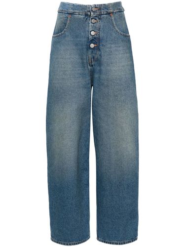 Wide-leg Denim Jeans - MM6 Maison Margiela - Modalova