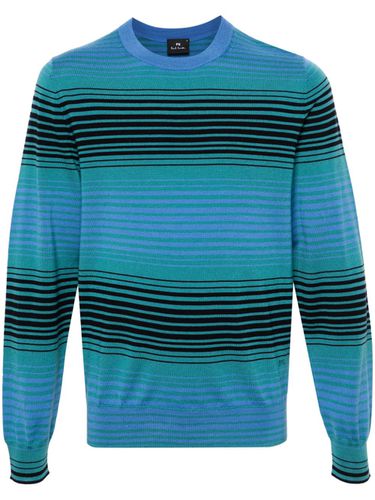 Striped Crewneck Sweater - PS Paul Smith - Modalova
