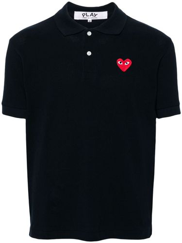 Logo Cotton Polo Shirt - Comme Des Garcons Play - Modalova