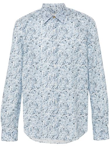 PAUL SMITH - Printed Cotton Shirt - Paul Smith - Modalova