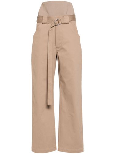 ALAÏA - Cotton Cargo Trousers - AlaÏa - Modalova