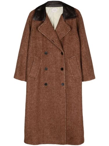 ALYSI - Wool Long Coat - Alysi - Modalova