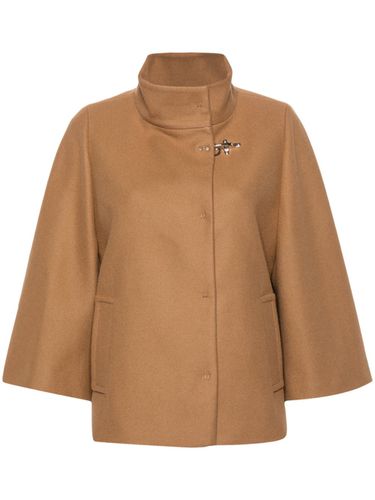 FAY - Wool Cape - Fay - Modalova