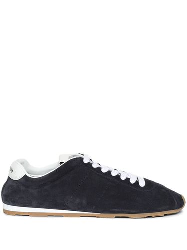 MIU MIU - Suede Leather Sneakers - Miu Miu - Modalova