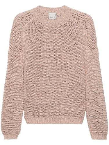 Bouclé Crewneck Sweater - Forte Forte - Modalova