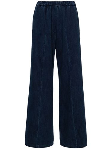 Wide-leg Denim Cotton Trousers - Forte Forte - Modalova