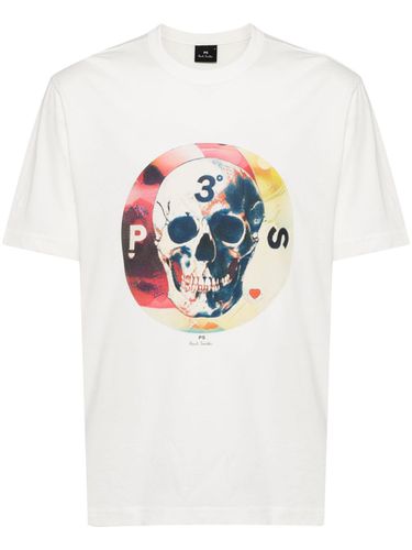 Skull Cotton T-shirt - PS Paul Smith - Modalova