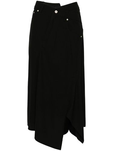 LOEWE - Cotton Asymmetric Skirt - Loewe - Modalova