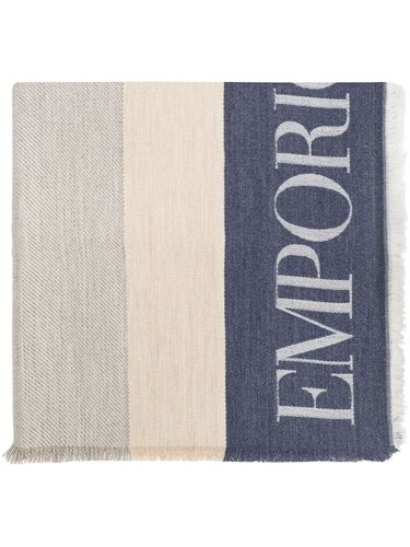 EMPORIO ARMANI - Striped Scarf - Emporio Armani - Modalova