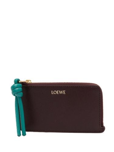 LOEWE - Knot Leather Card Holder - Loewe - Modalova