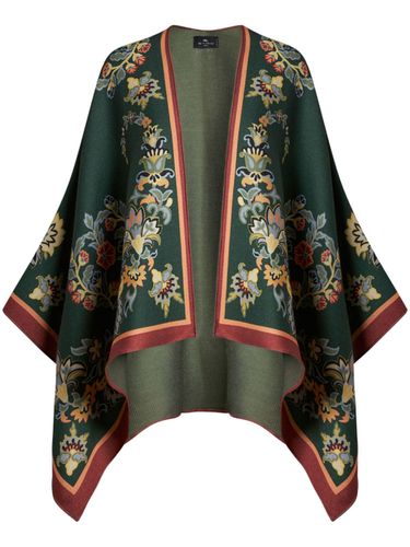 ETRO - Wool Printed Cape - Etro - Modalova