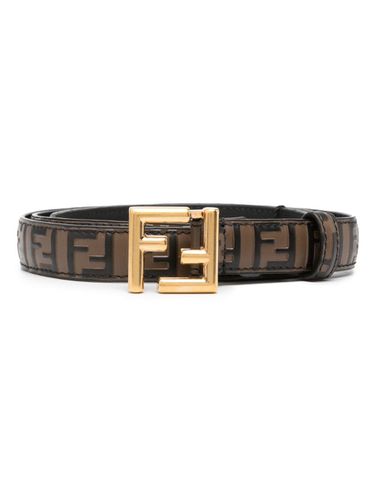 FENDI - Ff Leather Belt - Fendi - Modalova