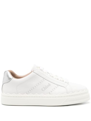 CHLOÉ - Lauren Leather Sneakers - Chloé - Modalova