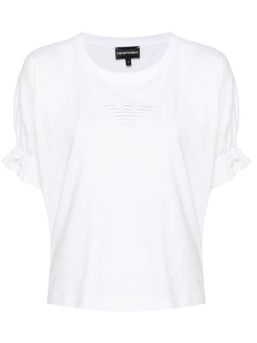 EMPORIO ARMANI - Logo Cotton Shirt - Emporio Armani - Modalova