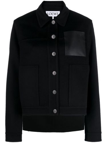 Wool And Cashmere Blend Workwear Jacket - Loewe - Modalova