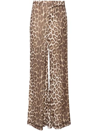 ZIMMERMANN - Silk Printed Trousers - Zimmermann - Modalova