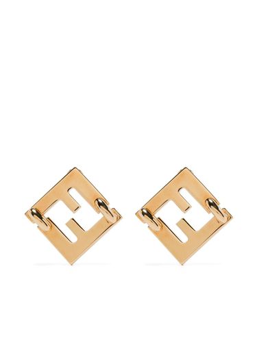 FENDI - Ff Link Earrings - Fendi - Modalova