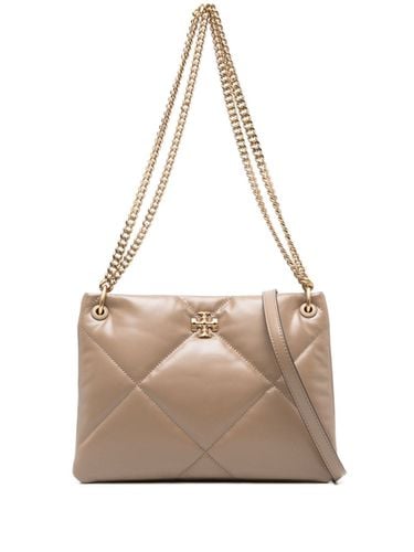 Kira Diamond Small Leather Shoulder Bag - Tory Burch - Modalova