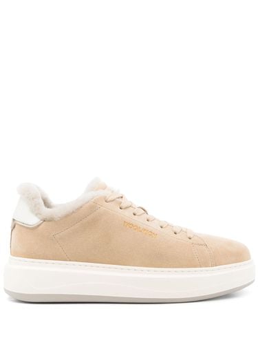 WOOLRICH - Leather Sneakers - Woolrich - Modalova