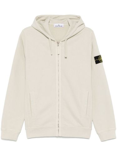 STONE ISLAND - Logo Cotton Hoodie - Stone Island - Modalova