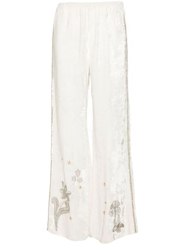 Embroidered Velvet Trousers - Forte Forte - Modalova