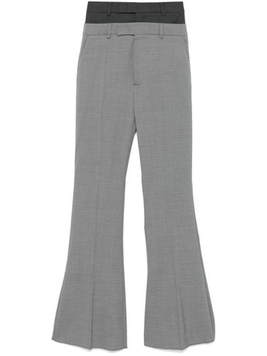 SPORTMAX - Wool Flared Leg Trousers - Sportmax - Modalova