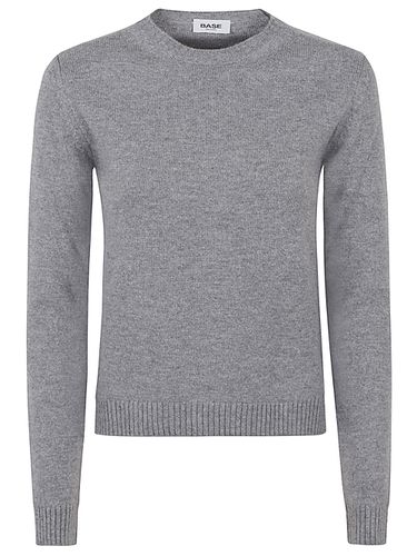 BASE - Wool Crewneck Jumper - Base - Modalova