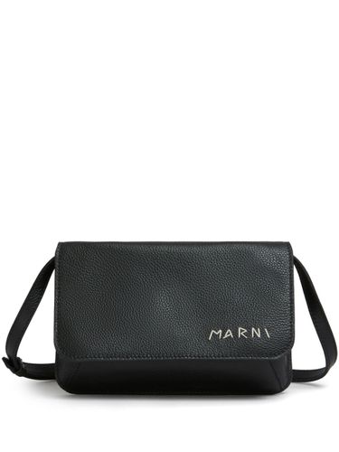 MARNI - Leather Crossbody Mini Bag - Marni - Modalova