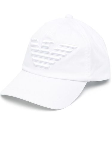 EMPORIO ARMANI - Logo Cotton Cap - Emporio Armani - Modalova