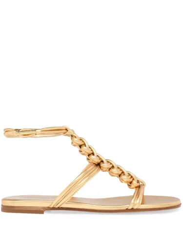 Capua Leather Sandals - Gianvito Rossi - Modalova