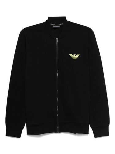 Logo Zipped Sweatshirt - Emporio Armani - Modalova