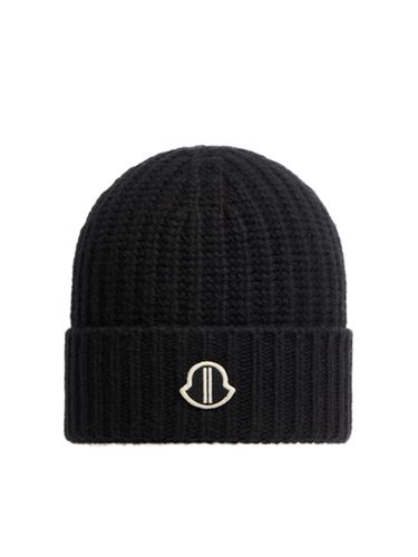 Knitted Beanie - Moncler + Rick Owens - Modalova