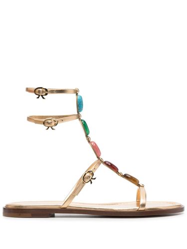 Shanti Flat Sandals - Gianvito Rossi - Modalova