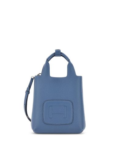 HOGAN - H-bag Mini Leather Tote Bag - Hogan - Modalova