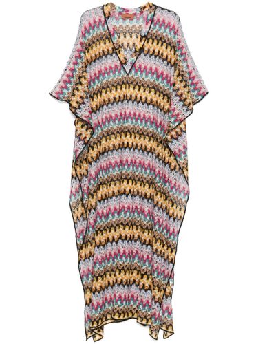 Printed Long Kaftan - Missoni Beachwear - Modalova