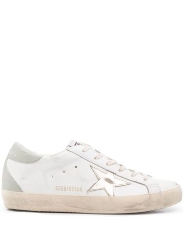 Super-star Leather Sneakers - Golden Goose - Modalova