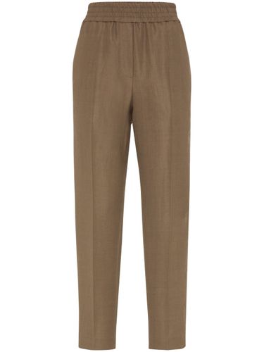 Linen Blend Trousers - Brunello Cucinelli - Modalova