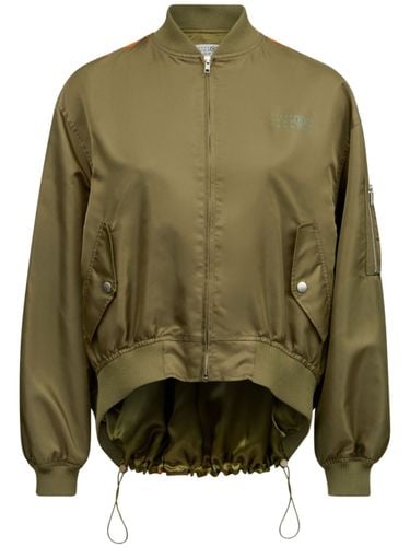 Nylon Bomber Jacket - MM6 Maison Margiela - Modalova