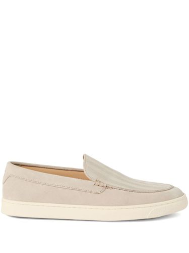 Suede Leather Slip On - Brunello Cucinelli - Modalova